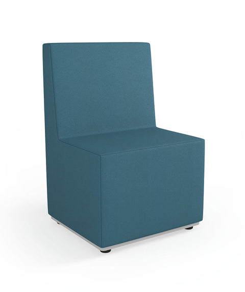 Tobo Rechteck Pouf mit Rückenlehne - XS