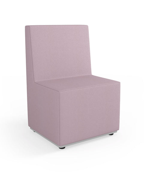 Tobo Rechteck Pouf mit Rückenlehne - S