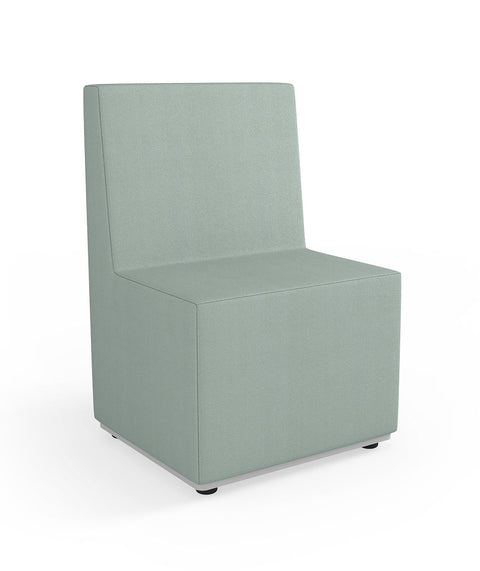 Tobo Rechteck Pouf mit Rückenlehne - XS