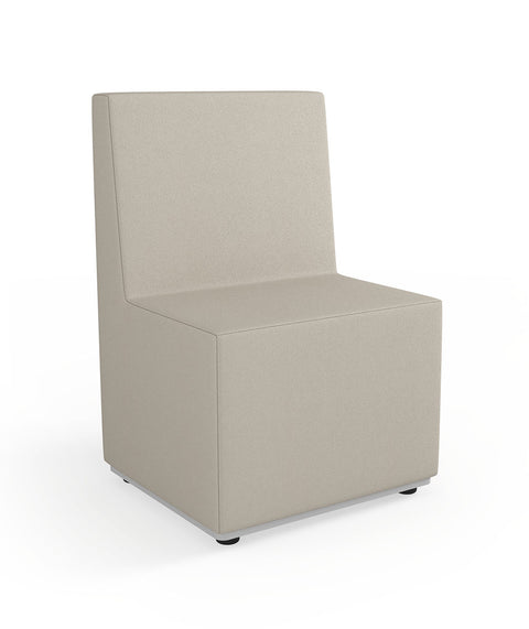 Tobo Rechteck Pouf mit Rückenlehne - XS
