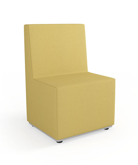 Tobo Rechteck Pouf mit Rückenlehne - S