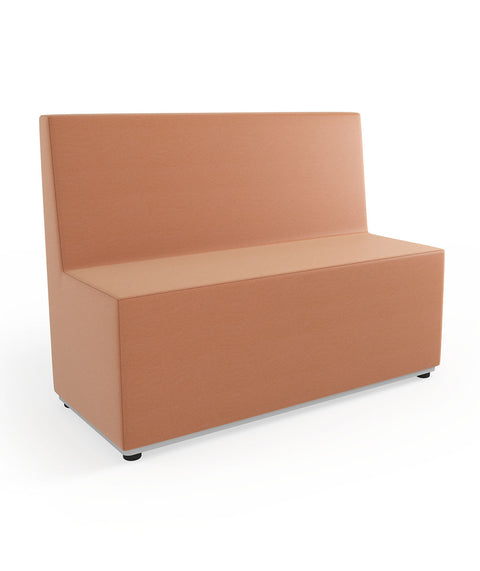 Tobo Rechteck Pouf mit Rückenlehne - L