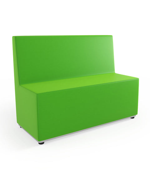Tobo Rechteck Pouf mit Rückenlehne - M