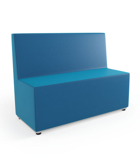 Tobo Rechteck Pouf mit Rückenlehne - M
