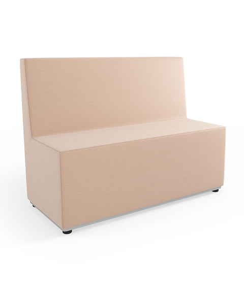 Tobo Rechteck Pouf mit Rückenlehne - M