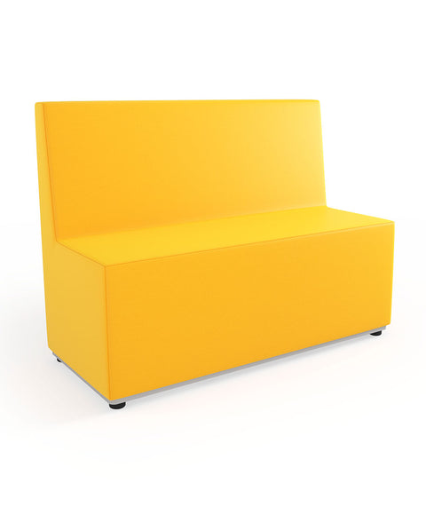 Tobo Rechteck Pouf mit Rückenlehne - M
