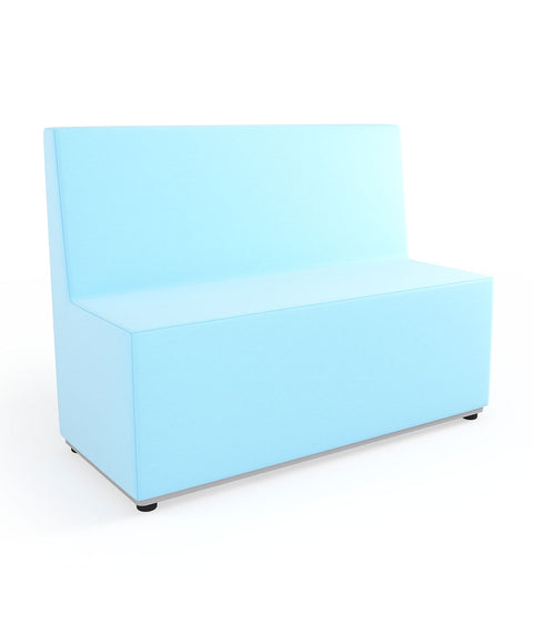 Tobo Rechteck Pouf mit Rückenlehne - M