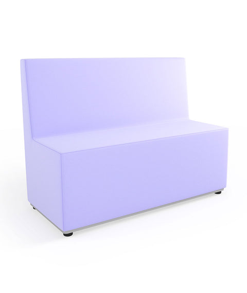 Tobo Rechteck Pouf mit Rückenlehne - M