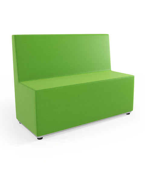Tobo Rechteck Pouf mit Rückenlehne - M