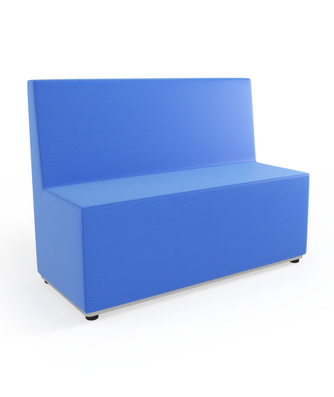 Tobo Rechteck Pouf mit Rückenlehne - L