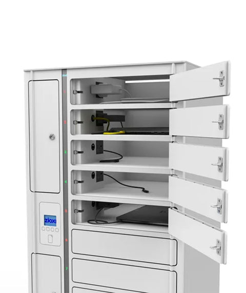 RFID-Ladeturm für Laptops & Mobilgeräte für 16 Geräte