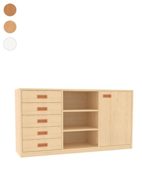 Raumteilerschrank 4 - Höhe 80cm