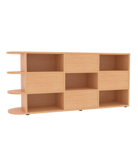 Raumteilerschrank mit Stellfüßen 7 - Höhe 80cm