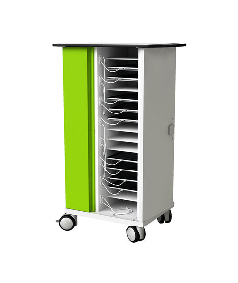 Mobiler iPad-Ladewagen mit Sync-Funktion für 16 Geräte