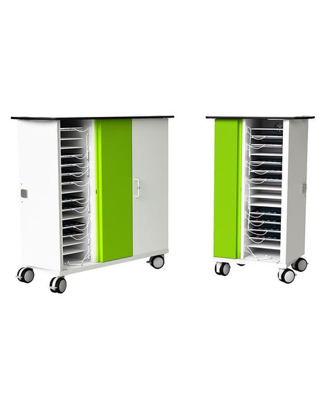 Mobiler iPad-Ladewagen mit Sync-Funktion für 16 Geräte