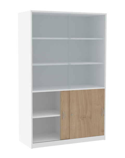 Schrank mit Glasschiebetüren - Höhe 190cm