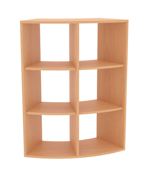 Sechstelkreisschrank - 6 Fächer