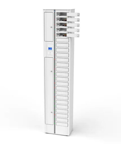 Smartphone-Ladeschließfachturm mit RFID & Fernzugriff für 24 Geräte
