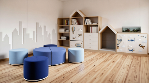 Tobo light pouf Set 10