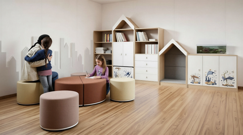 Tobo light pouf Set 10
