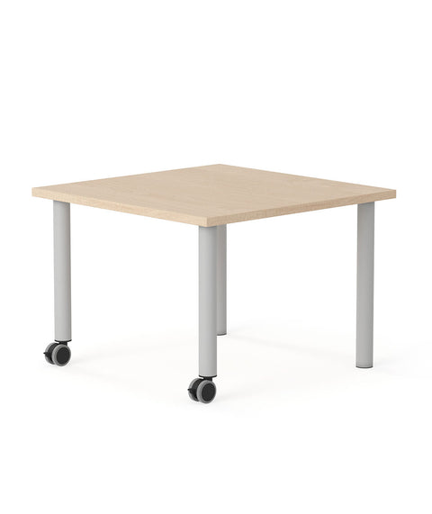 Allzweck Tisch Quadrat 750 mit Rollen 750 und Rahmen