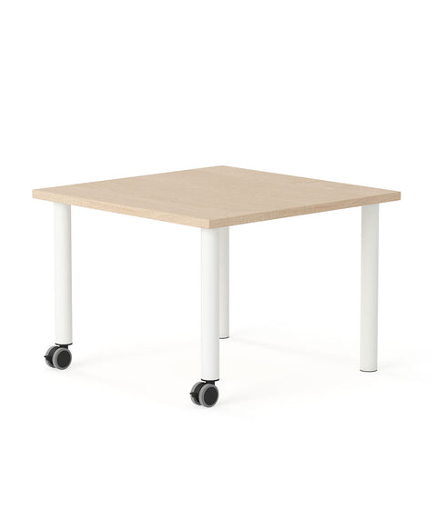 Allzweck Tisch Quadrat 750 mit Rollen 750 und Rahmen