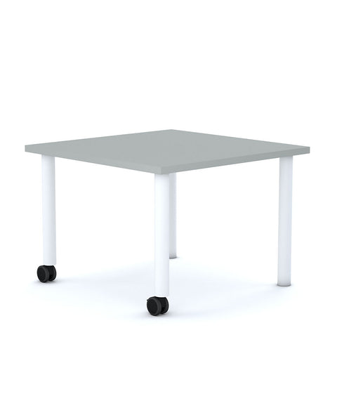 Allzweck Tisch Quadrat 750 mit Rollen 750 und Rahmen