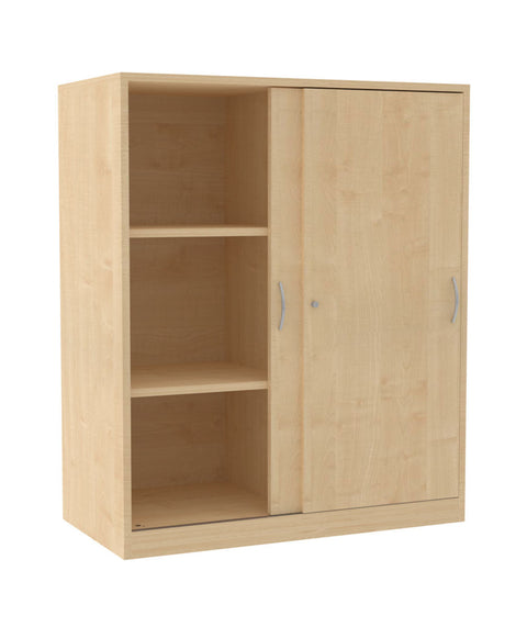 Untermittelwandschrank mit Schiebetür - Höhe 120cm