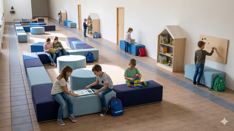 Tobo light pouf Set 10