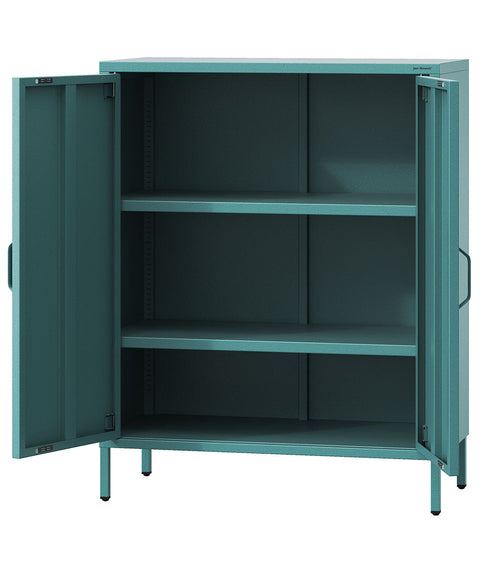 Kleiner Metallschrank Höhe 102cm