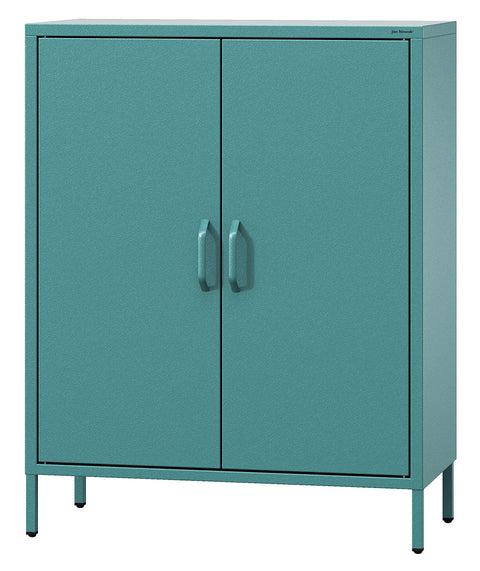 Kleiner Metallschrank Höhe 102cm