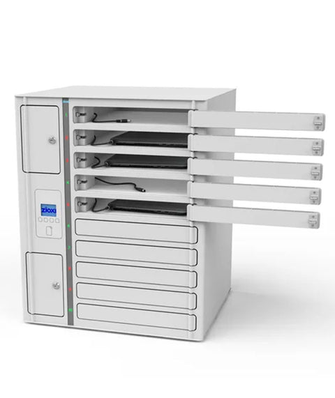 Webgesteuertes RFID-Ladeschrank für Laptops für 10 Geräte