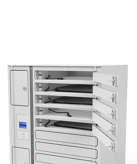 Webgesteuertes RFID-Ladeschrank für Laptops für 10 Geräte