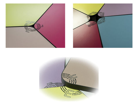 5 Punkt Tisch - 5er Set