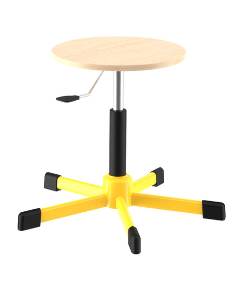 Höhenverstellbarer Hocker