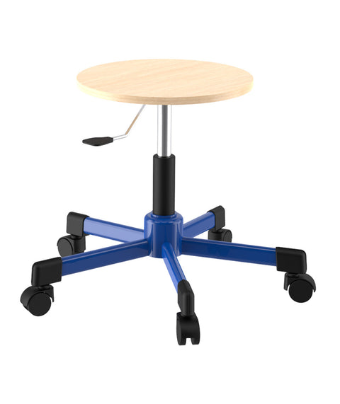 Höhenverstellbarer Hocker