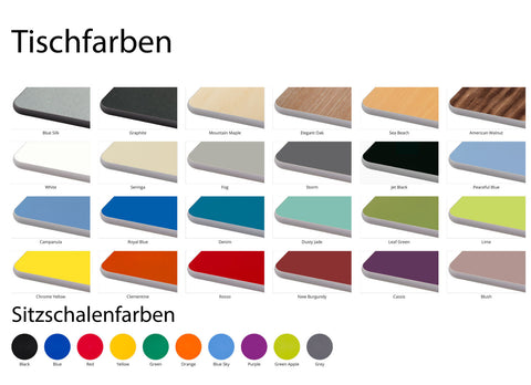 Rechtecktisch mit 8 Sitzen - SICO
